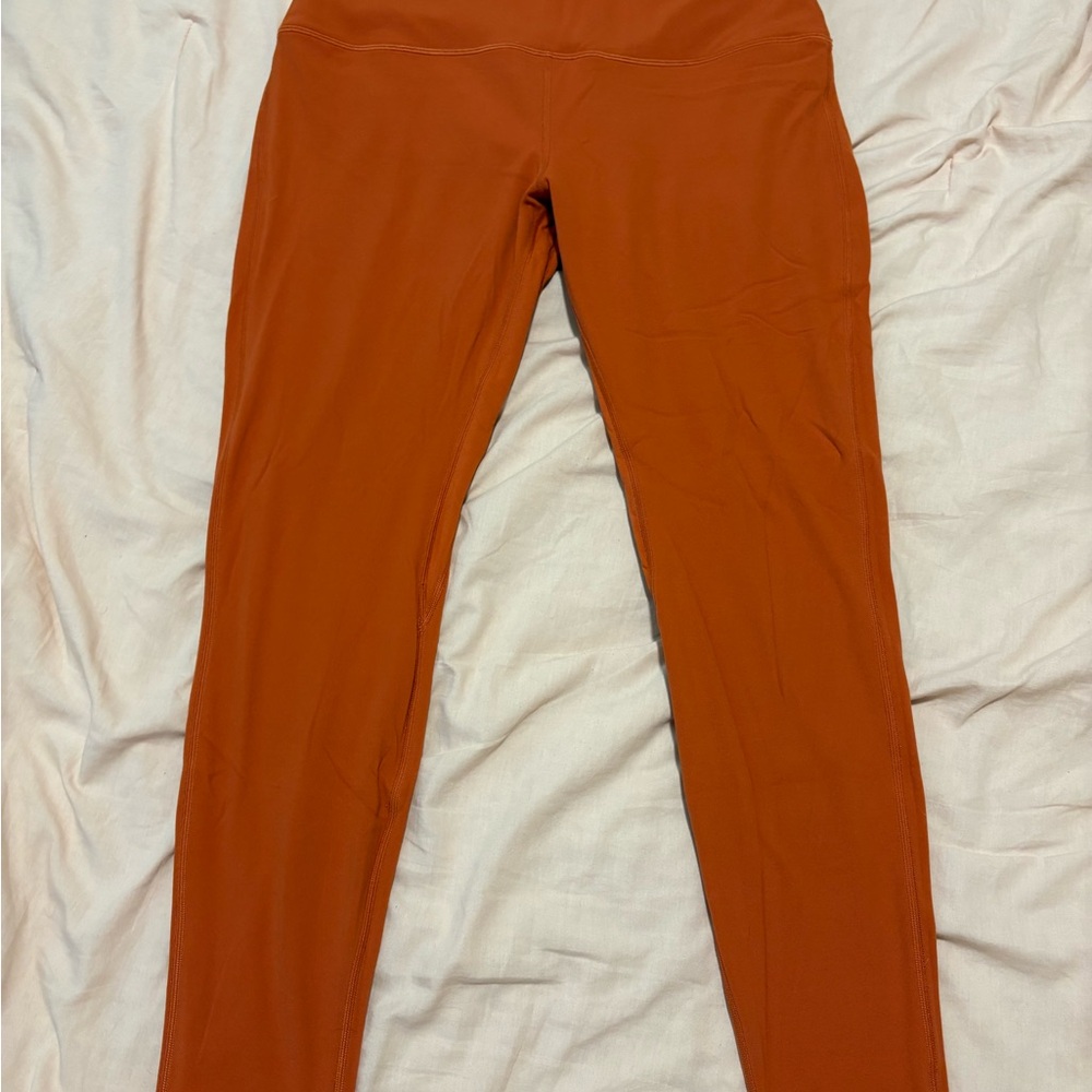 Rust Orange lululemon align Leggings